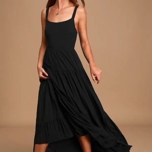 Black Midi Dress